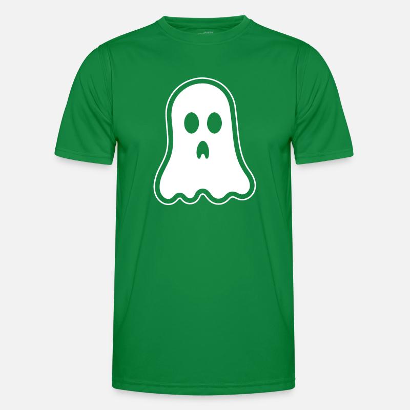 Ghost Ghosts Witching Hour Halloween Men's Functional T-Shirt