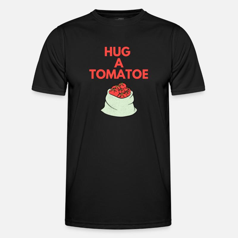 HUG A TOMATOE Men's Functional T-Shirt