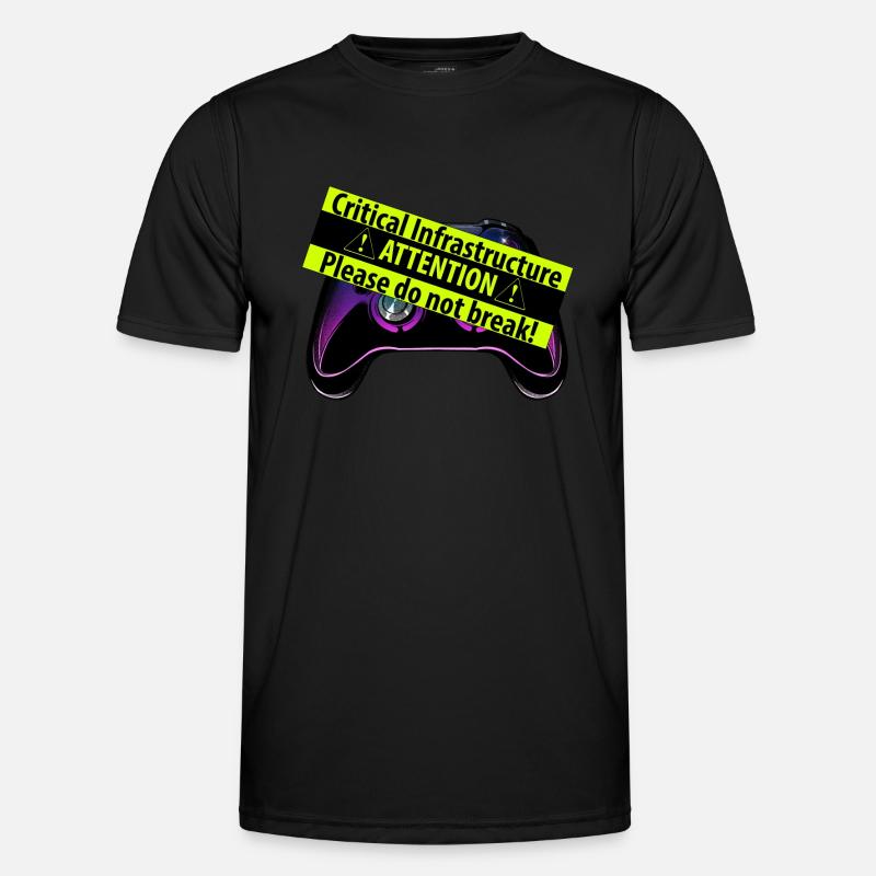 Critical Controller - Men's Functional T-Shirt - black