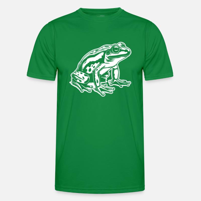 Frog Amphibian Toad Men's Functional T-Shirt