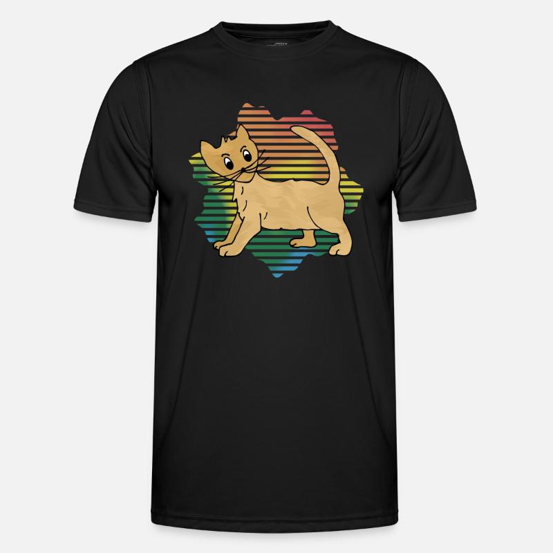 Cat Men's Functional T-Shirt