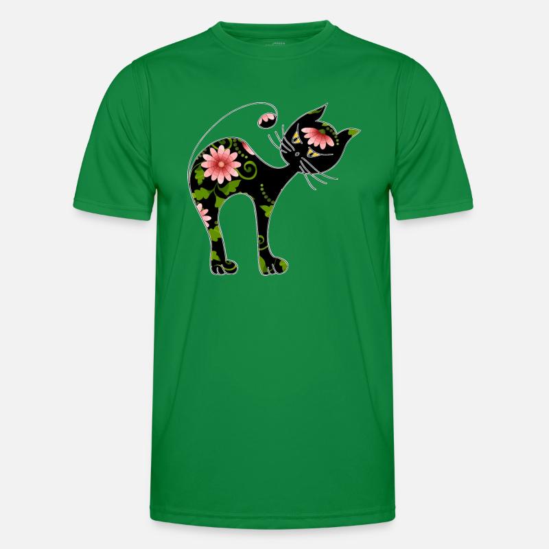 Cat Men's Functional T-Shirt