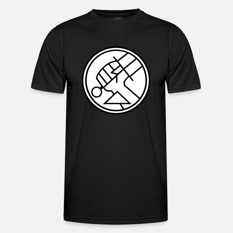 Hellboy BPRD - Männer Funktions-T-Shirt - Schwarz