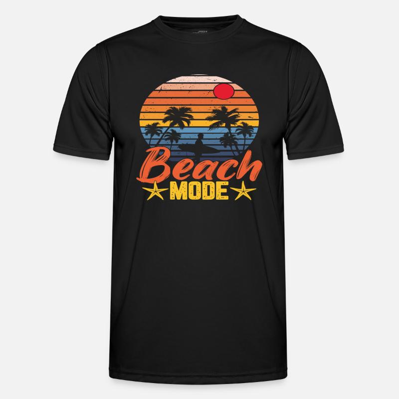 Beach Mode Männer Funktions-T-Shirt