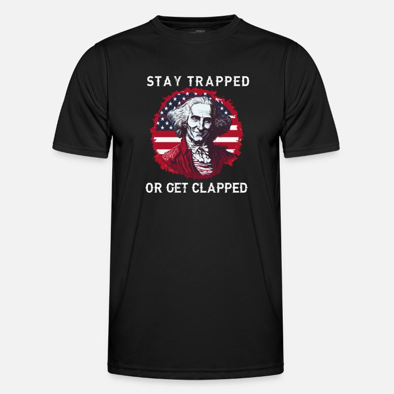 Buckle up | GEORGE GRIDDIN - Men's Functional T-Shirt - black