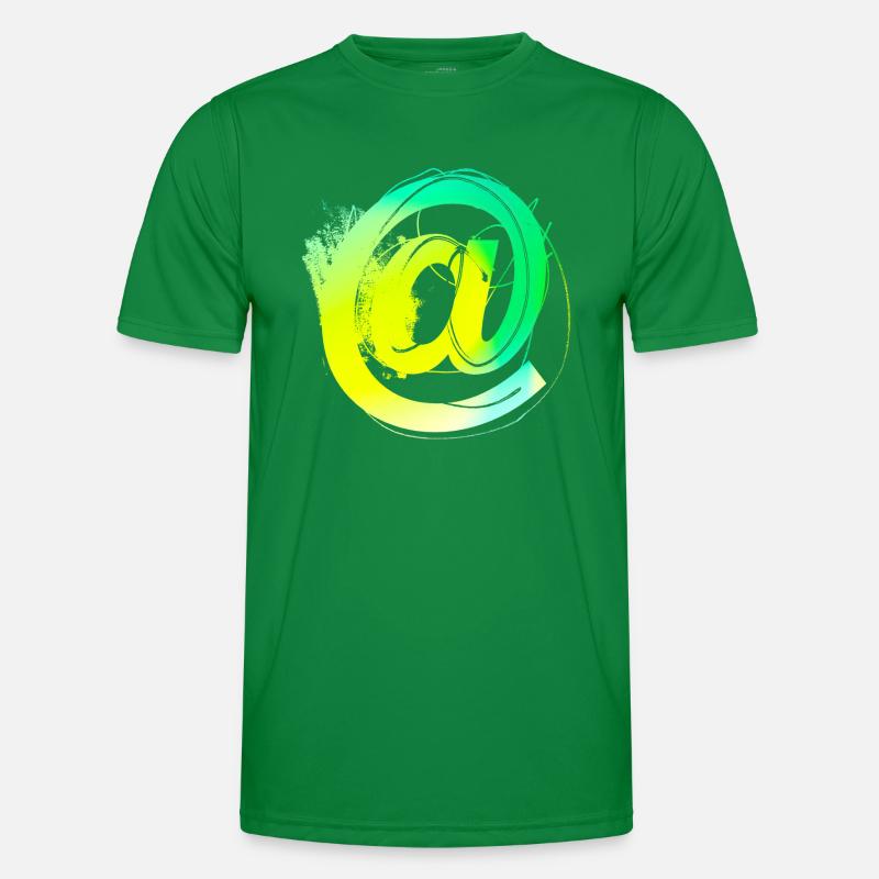 Internet email www drôle de mème grunge tech leters T-shirt sport Homme