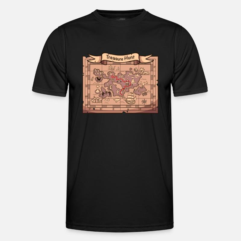 Treasure Map Men's Functional T-Shirt