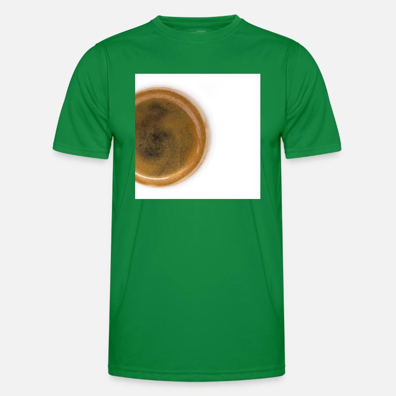 Background coffe Men's Functional T-Shirt