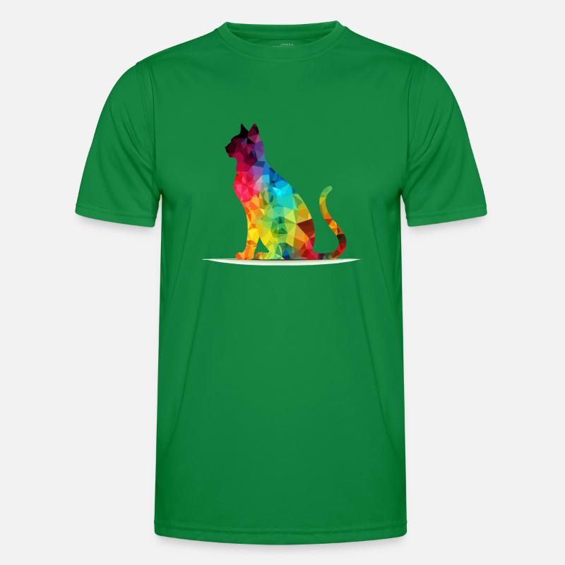Pacho le chat multicolore T-shirt sport Homme