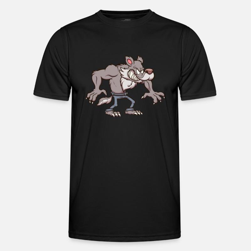Evil Werewolf Men's Functional T-Shirt