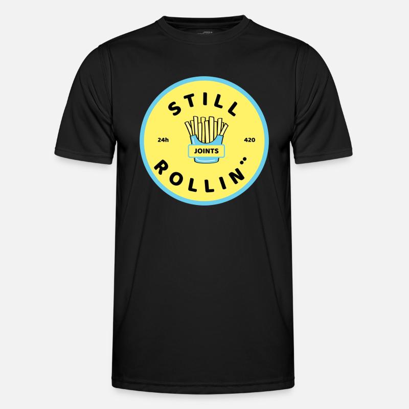 Still Rollers - Men's Functional T-Shirt - black