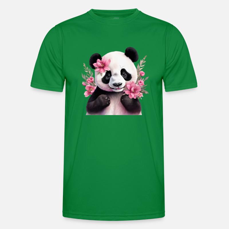 Panda mignon T-shirt sport Homme