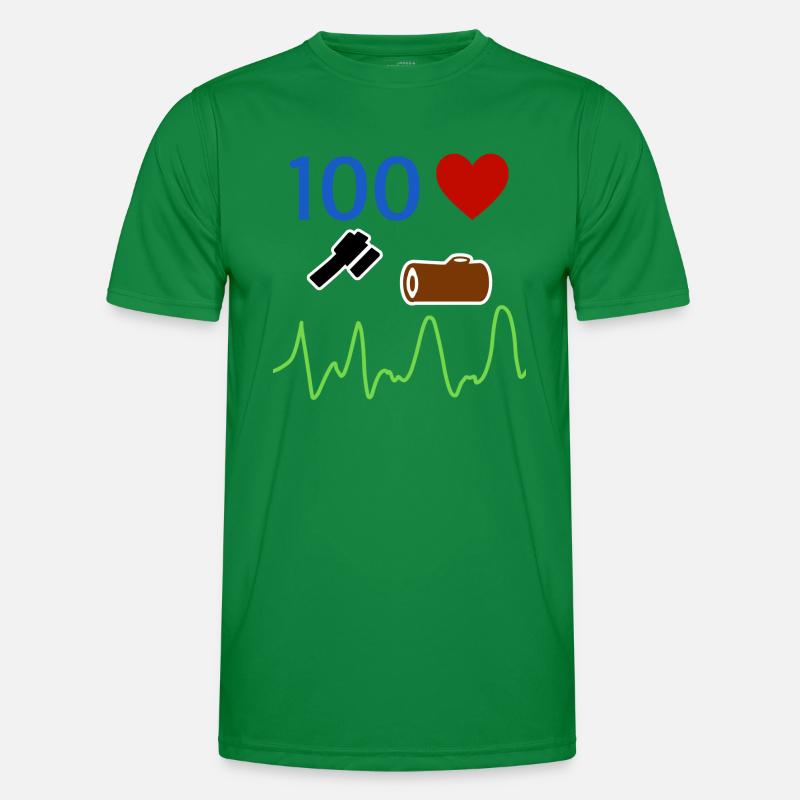 Garde forestier bûcheron T-shirt sport Homme