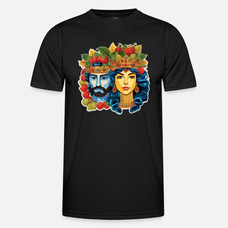 Teste di Moro - Men's Functional T-Shirt - black