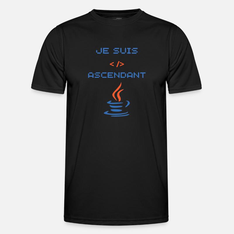 Gift for Java Developer - Men's Functional T-Shirt - black