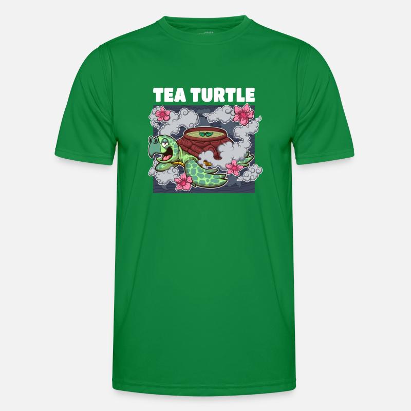 Tee-Schildkröte Männer Funktions-T-Shirt