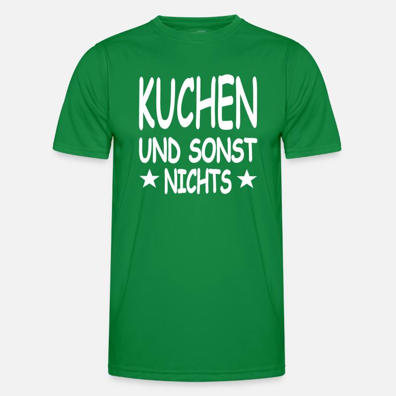 Kuchen Männer Funktions-T-Shirt