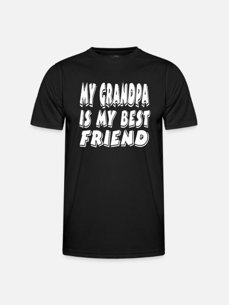 Grandfather - Men's Functional T-Shirt - black