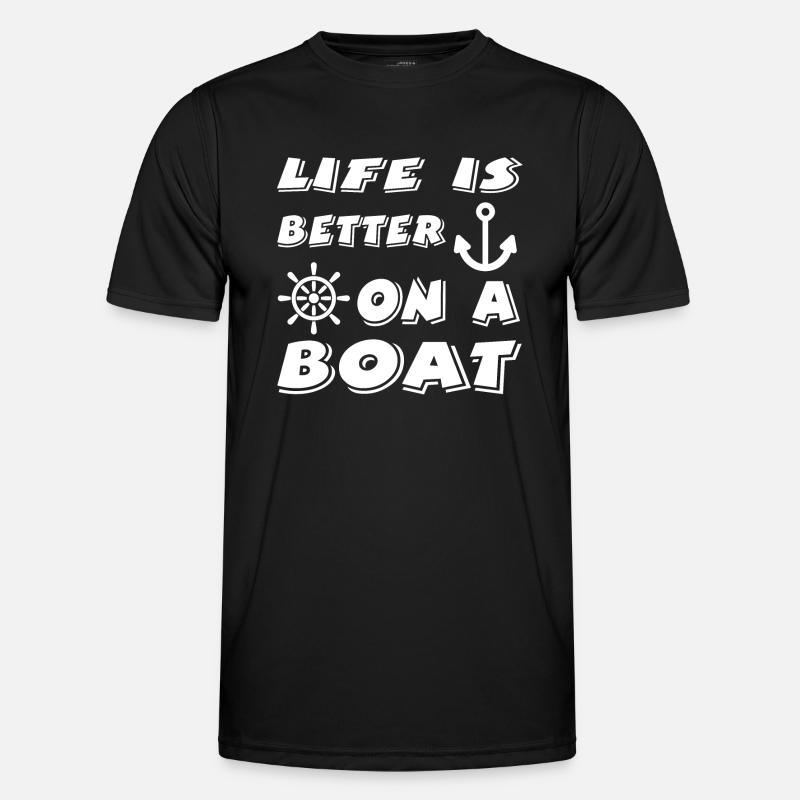 Sail - Men's Functional T-Shirt - black