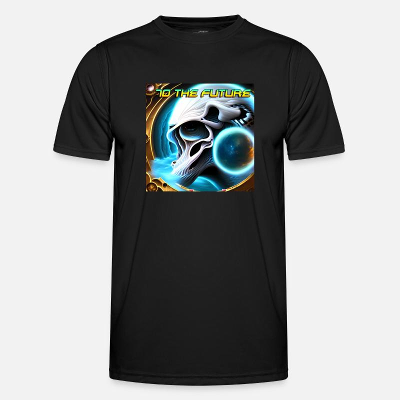 "Space Walker: The Journey into the Unknown" Men's Functional T-Shirt