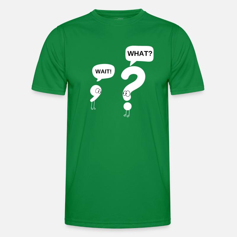 wait, what ? T-shirt sport Homme