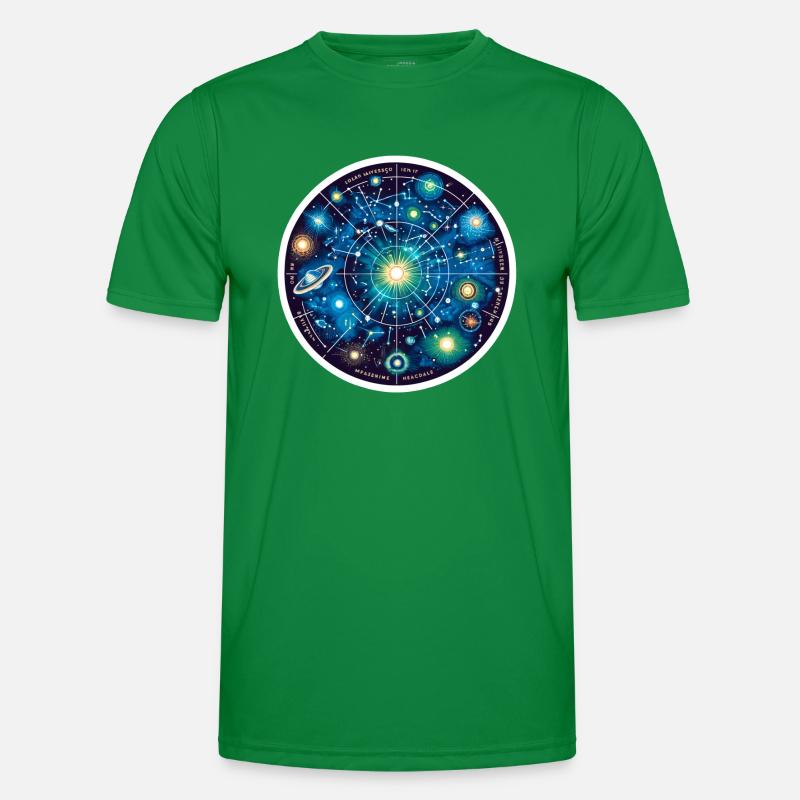 Sternenbilder Männer Funktions-T-Shirt