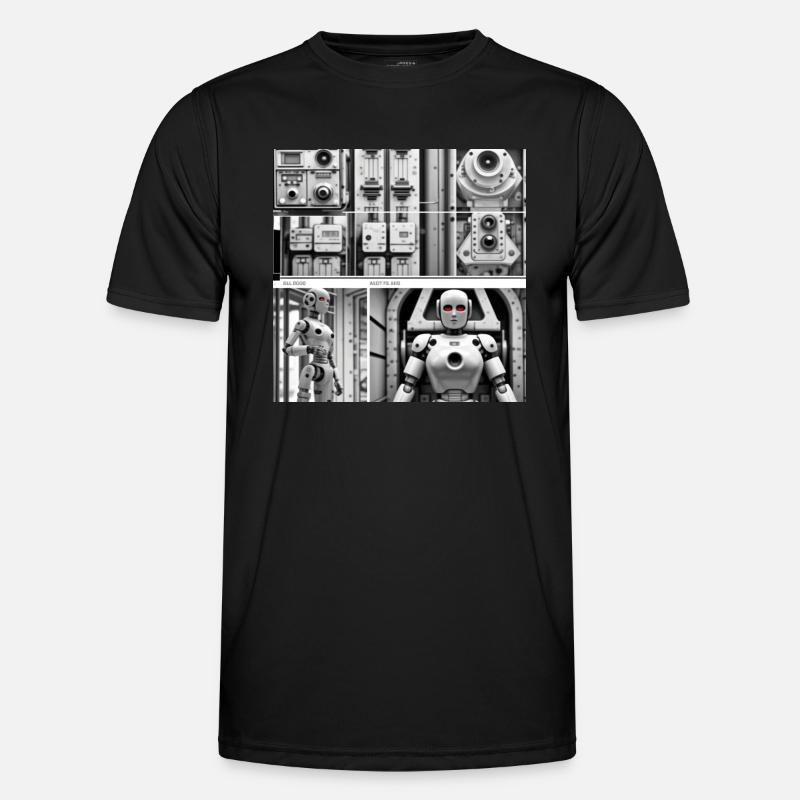 Robot T-shirt sport Homme