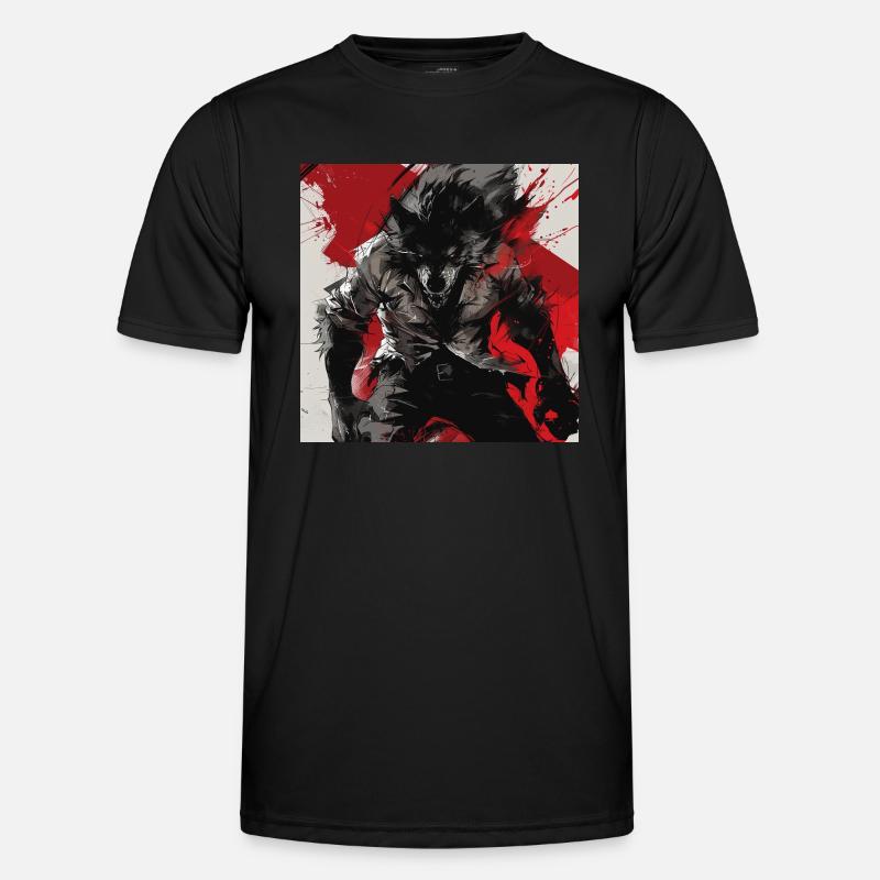 Werwolf Männer Funktions-T-Shirt