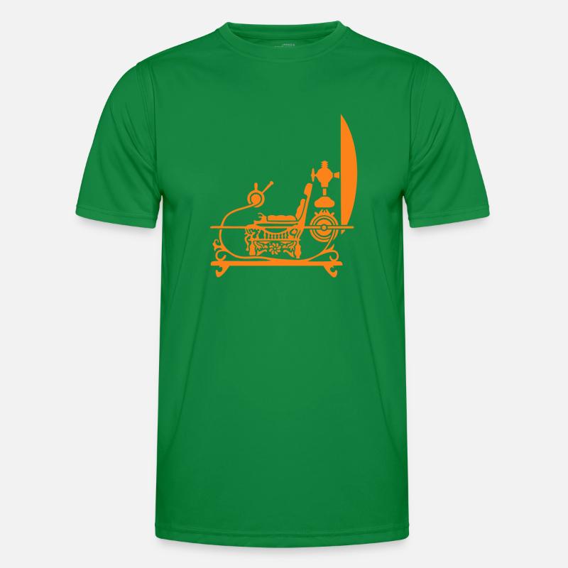the time machine Men's Functional T-Shirt