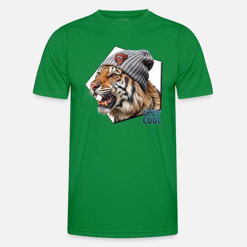 Rayures décontractées T-shirt sport Homme