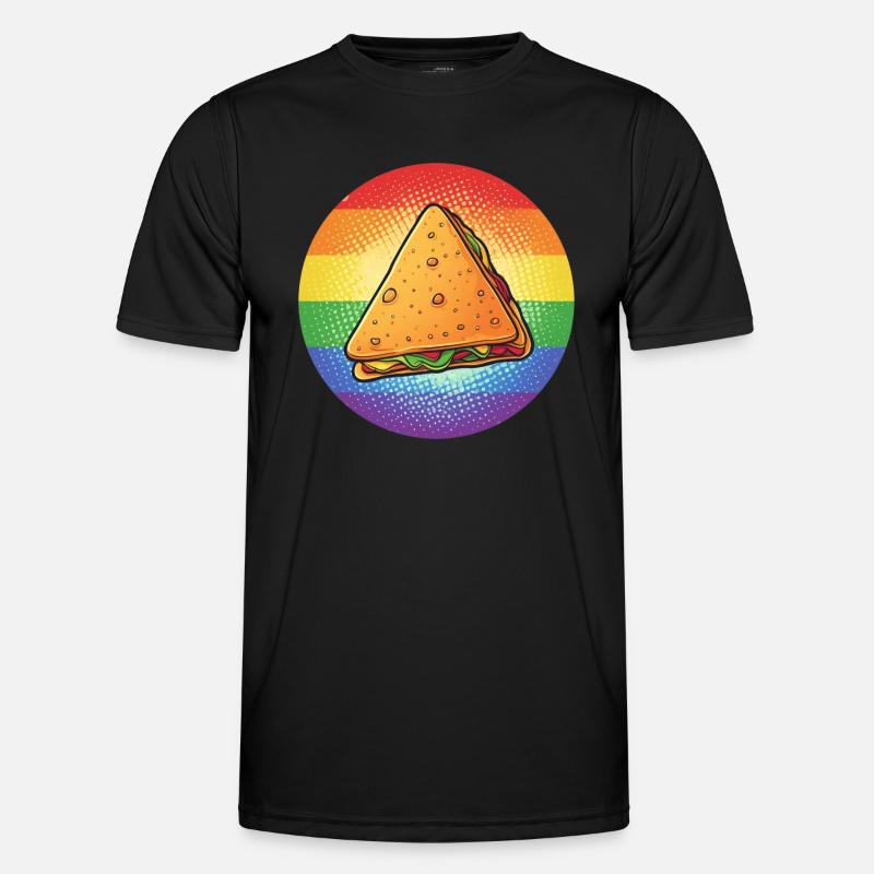 LGBTQ Nacho Men's Functional T-Shirt