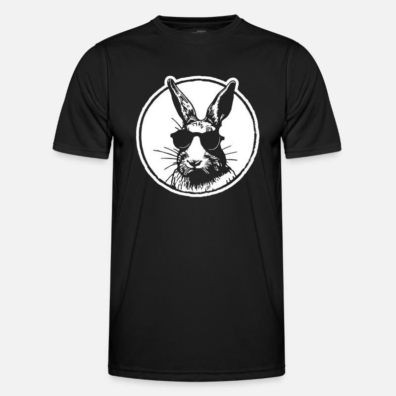 Rabbit Rabbit - Men's Functional T-Shirt - black