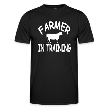 Bauer - Männer Funktions-T-Shirt - Schwarz - Vorne - AI Model Male 178 dark (178cm)