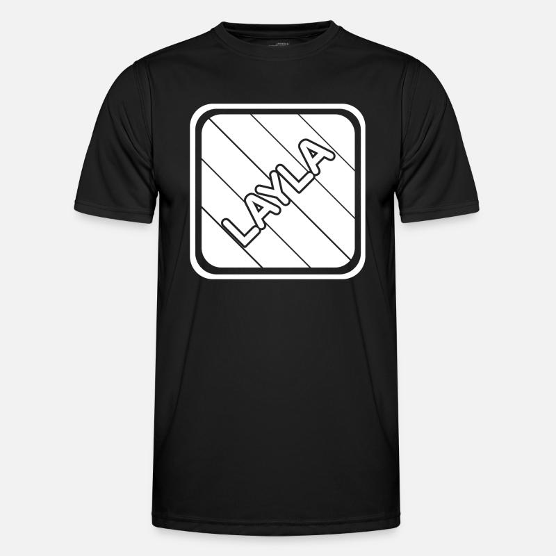 Gift for Layla - Men's Functional T-Shirt - black