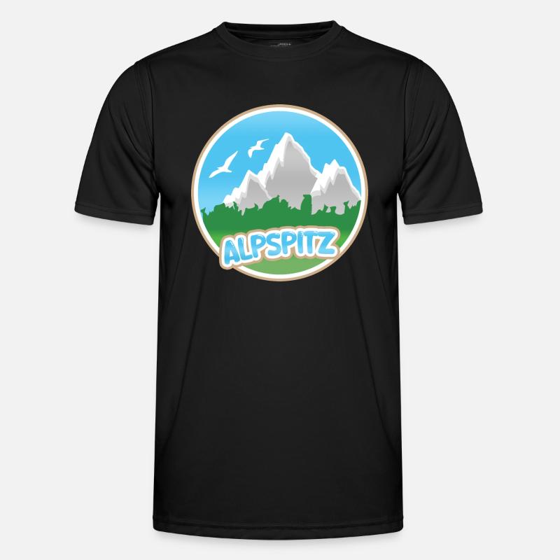 Alpspitz Alpspitz - Men's Functional T-Shirt - black
