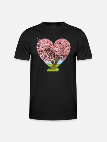 Blossom - Men's Functional T-Shirt - black