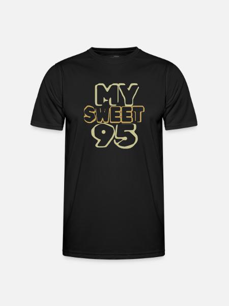 Birthday 95 - Men's Functional T-Shirt - black