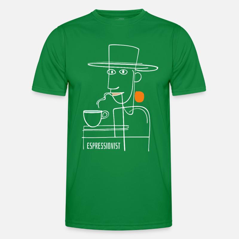 Espressionist - Espresso - Coffee Drink Men's Functional T-Shirt