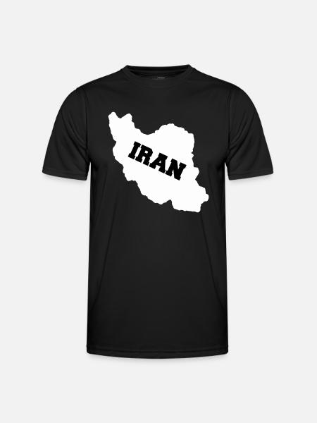 Iran - T-shirt sport Homme - noir
