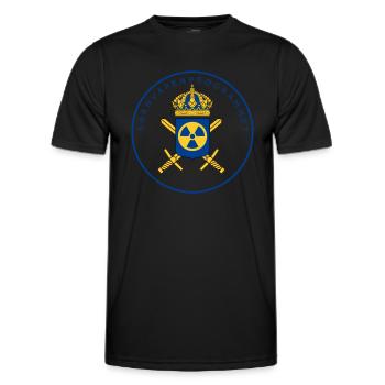 Le programme suédois d’armement nucléaire - T-shirt sport Homme - noir - Devant - AI Model Male 178 dark (178cm)