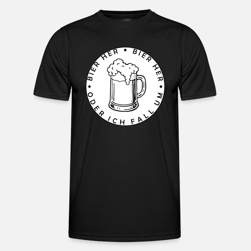 Les abeilles ici - Oder ich fall um ! T-shirt sport Homme