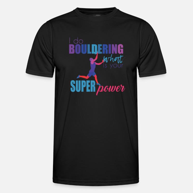 Bouldering Men's Functional T-Shirt