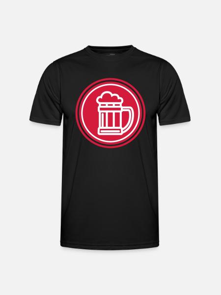 Beer Icon Icon - Men's Functional T-Shirt - black