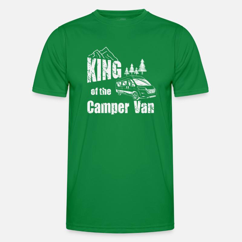 Roi du camping-car T-shirt sport Homme