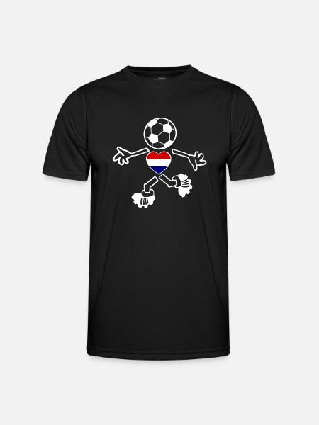 The Dutch fans - Men's Functional T-Shirt - black