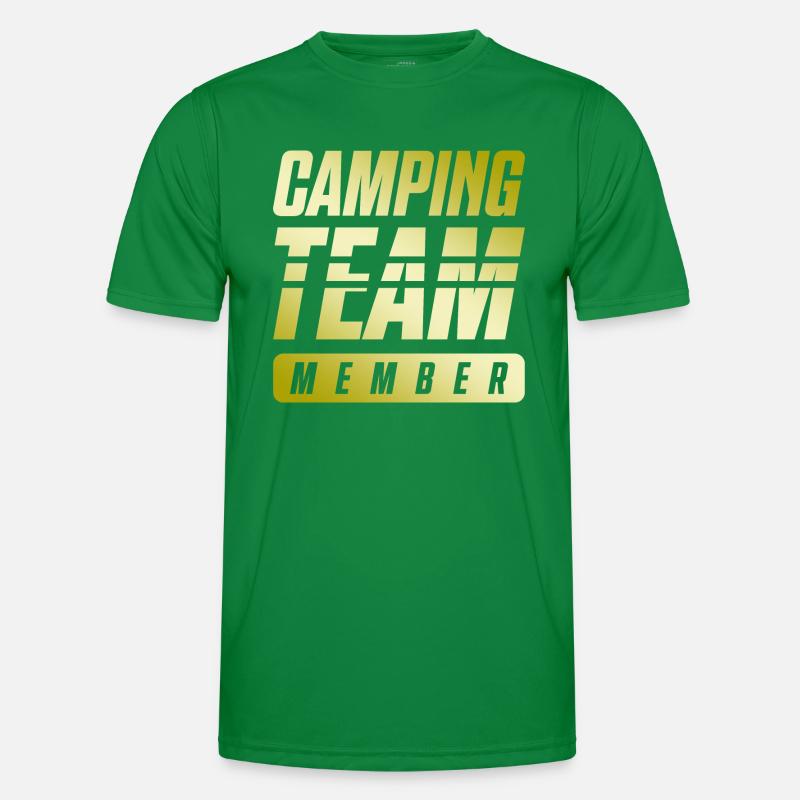 Équipe de camping T-shirt sport Homme