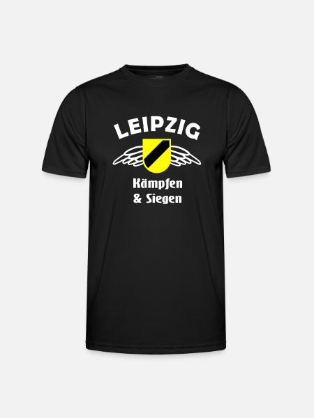 Tief im Osten - Männer Funktions-T-Shirt - Schwarz