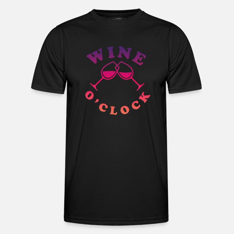 Wein Geschenkidee Männer Funktions-T-Shirt
