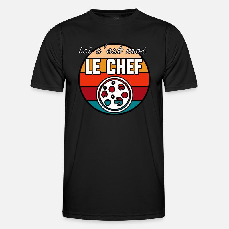 c’est moi le chef T-shirt sport Homme
