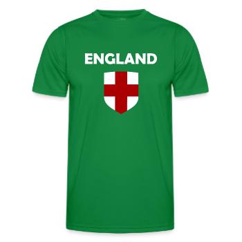 The English Myth - Men's Functional T-Shirt - kelly green - Front - AI Model Male 178 dark (178cm)